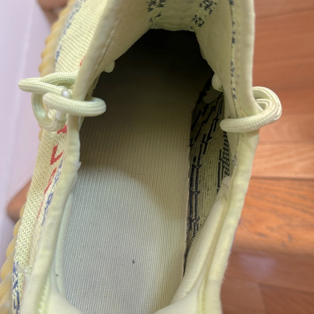 YEEZY Boost V2 350 B37572 Semi Frozen Yellow Men’s Size US 11 - Picture 5 of 6